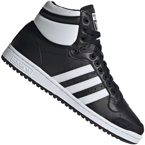 adidas schwarz weiß high top